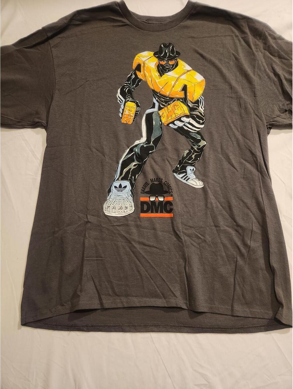 NWOT Run DMC Black Transformers Shirt. Mens Size XL